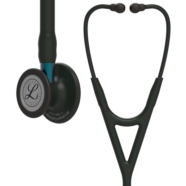 Littmann Cardiology IV Black edition with Blue Stem (6201)